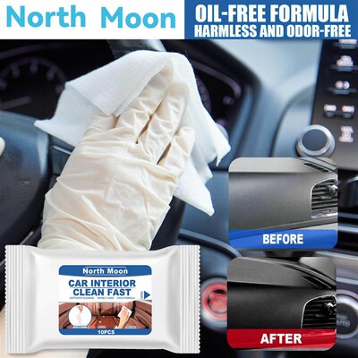 Rayhong car interior cleaning wipes, no water needed, for qu