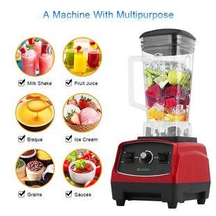 Free 3HP 2200W Heavy Duty Commercial Grade Blender Mixer Jui