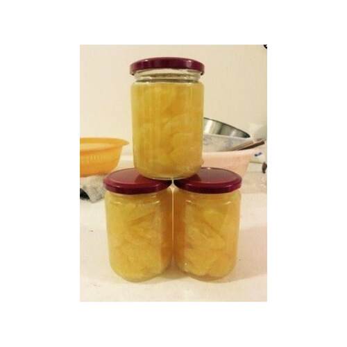 Circular glass jar pickles bottles jam jars of honey bottle