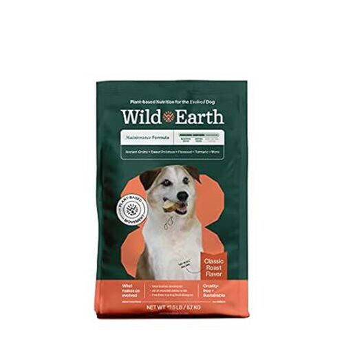 Wild Earth Vegan Dry Dog Food  Plant-Based Maintenance F