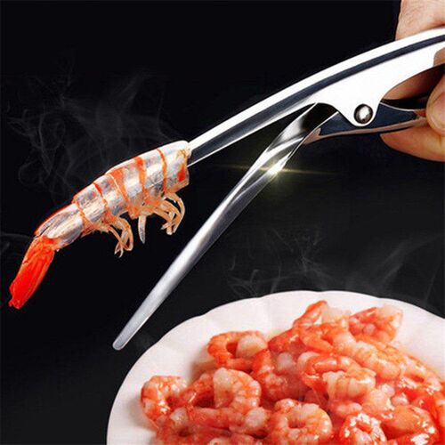Stainless Steel Shrimp Peeler Prawn Shrimp Deveiner Fishing