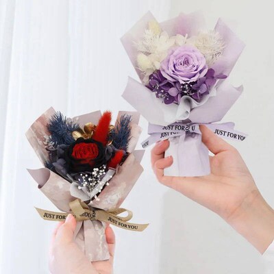 Everlasting Rose bouquet lasting 1-3 years Bouquet Romantic