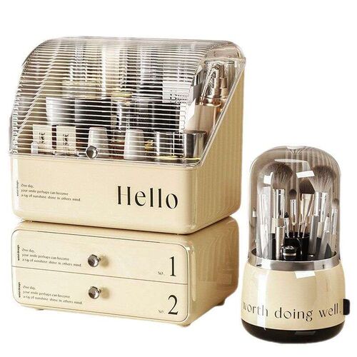 Desktop Organizer Cosmetic Sense Dressing Table桌面收纳盒