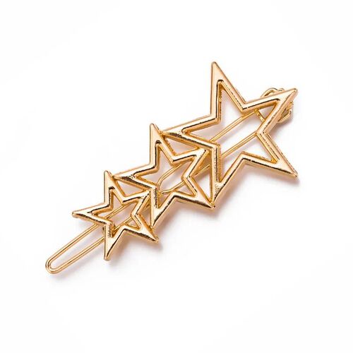 Girls Triangle Moon Hairpins Hair Clips Hairgrip Accessories