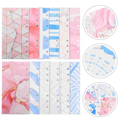 1 Set of Binder Cash Envelopes Loose-leaf Budget Envelopes
