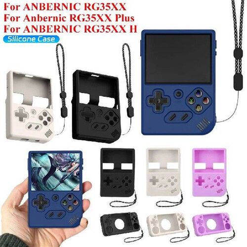 For ANBERNIC RG35XX/H/Plus Silicone Protective Case