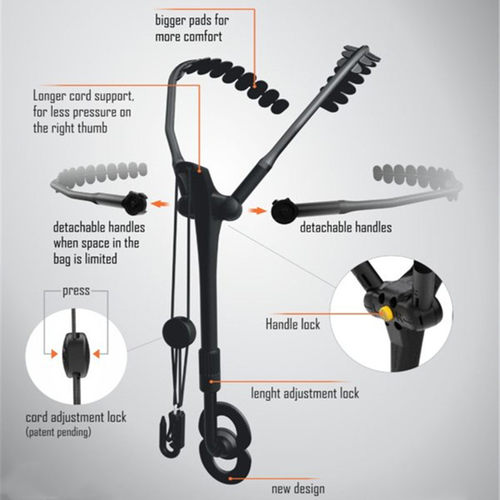 High quality sax two shoulder straps alto tenor soprano saxo