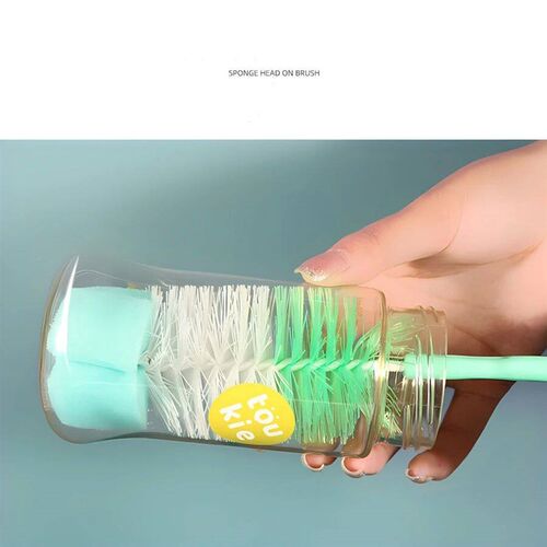2PCS Competitive Price Small Bottle Cleaning Brush Baby Paci