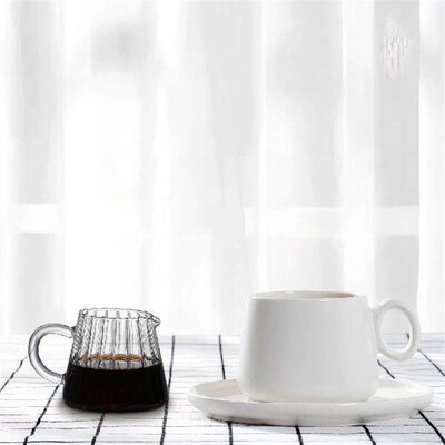 Water Bottle Small Milk Jug Clear Cup Syrup Pitcher Frother