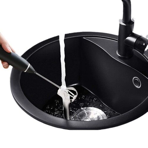 304 Stainless Steel Handheld Electric Milk Frother Egg Beate