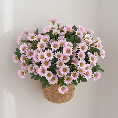 Autumn Beautiful Artificial Flowers Silk Daisy DIY Home Gard