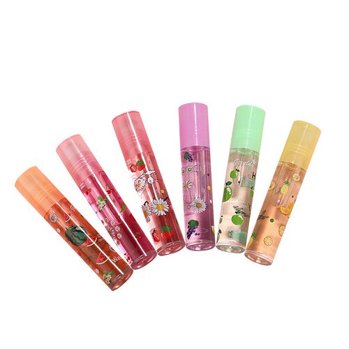 Plant Fruit Mirror Water Lip Gloss Moisturizing Skin Care Li
