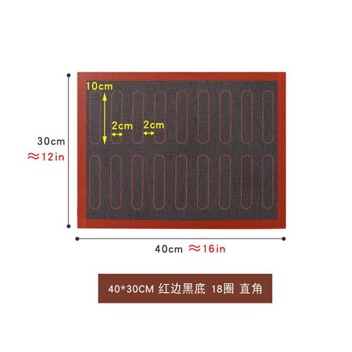 Oven Baking Mat Pastry Puff Pad Cookie Bread Mold Tool 烤垫