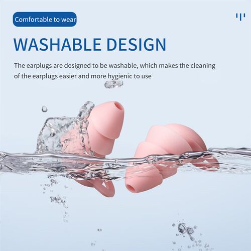 Soft Sleeping Earplugs Noise Reduction Ear Plugs for Sleepin