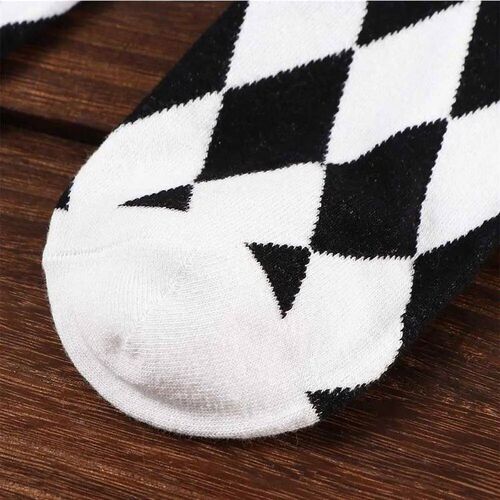 Kawaii Elastic Student Cotton Plaid Cosplay JK Rhombus Check