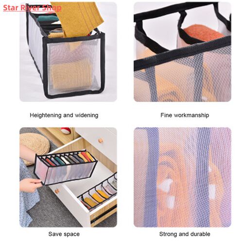 Dormitory Closet Organizer For Underwear Socks Home Cabinet