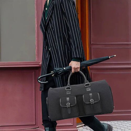 Carry on Garment Bag Suit Travel Bags for Men 2-in-1 Suit Ba