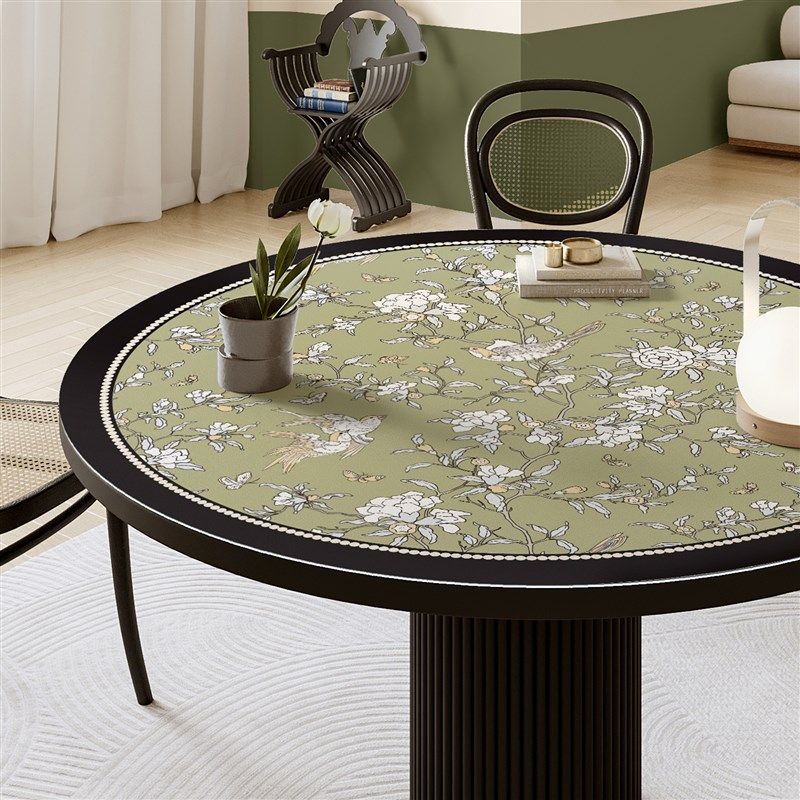 南洋醉皮革桌垫复古风氛围感免洗防水防油垫子高级感高档桌布家用,居家布艺,桌布,淘宝优惠券,粉丝福利购,淘宝优惠卷