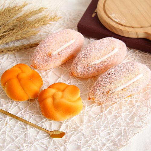 Squishy Food Creative Simulation Bread Toast Donuts Slow Ris