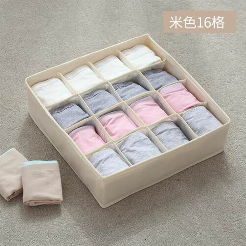 foldable underwear socks drawer Bra organizer storage box