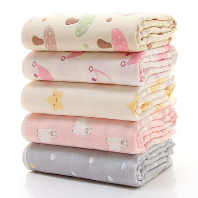 6-layer gauze bath towel Class A cotton childrens quilt new