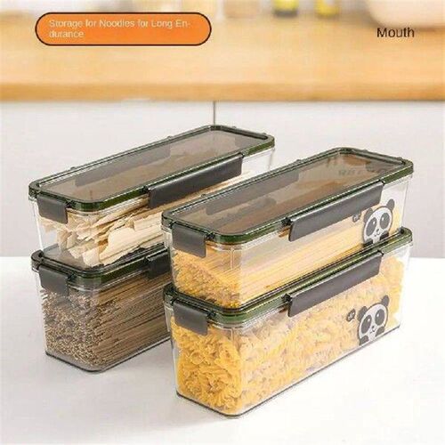 Large Capacity Noodle Storage Box with Lid Multipurpose