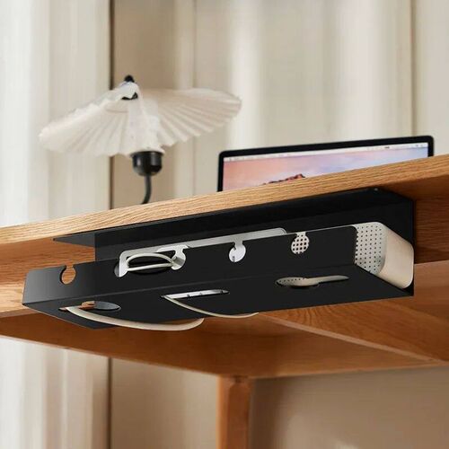 Plastic Under Desk Cable Management Rack Socket Organizer Co