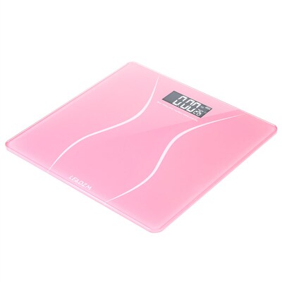 Two Colors 180Kg Slim Waist Pattern Personal Scale LCD Displ