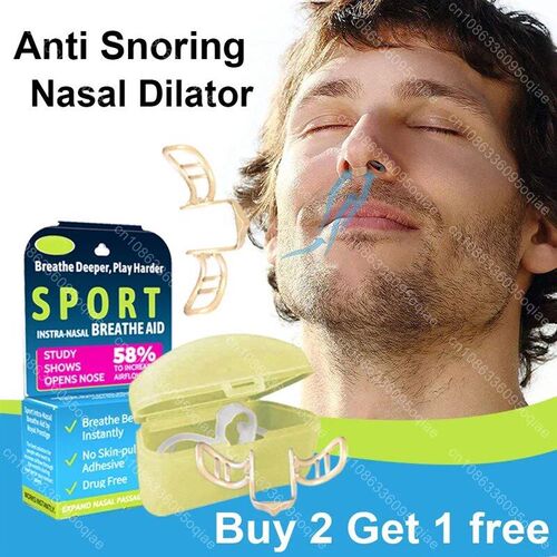 Snore Stopper Nasal Dilator for Snore Reduction Increases Ai