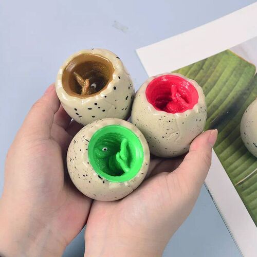 Cute Dragon Egg Stake Toys Animal Dinosaur Squeeze Vent Dino