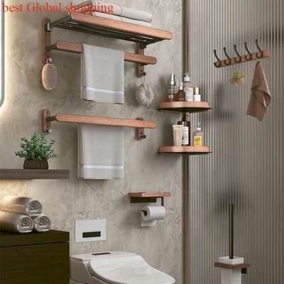 Bathroom shelf No punching toilet shower room storage rack