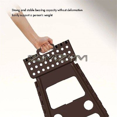 Foldable Step Stool Thicken Plastic Foldable Step