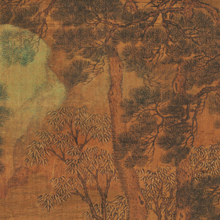 清徐汶蓬莱仙境图青绿山水界画亭台楼阁客厅书房玄关装 饰卷轴挂画