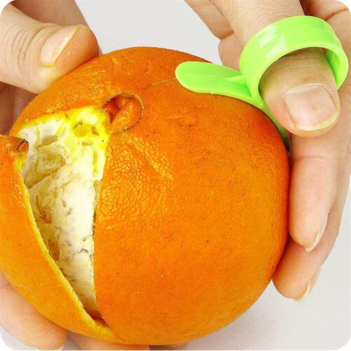 Ring orange peeler, orange peeling tool, navel orange peeler