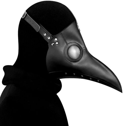 Halloween plague doctor mask cosplay holiday mask面具