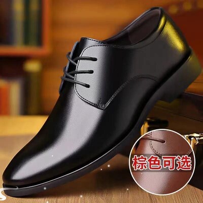 For Formal Men Mens Dress Shoes Leather Wedding Casual 2024