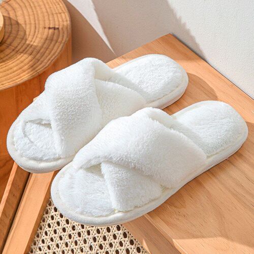 Winter Thick Bottom Indoor AntiSlip Slippers for Couples 202