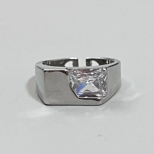 Vintage Irregular Cross Star Couple Ring for Women Men Punk