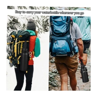 12-40oz Aquaflask Paracord Holder Rope Water Bottle Handle T