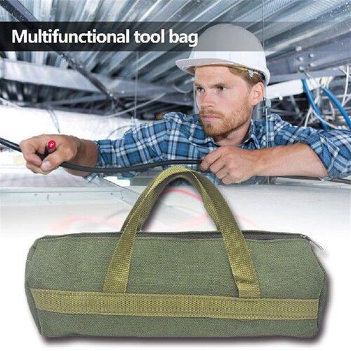 Canvas Portable Toolkit Wrench Storage Tool Bag