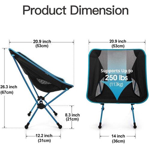 Garden Table Chair Set Outdoor Camping Folding Table with Ch