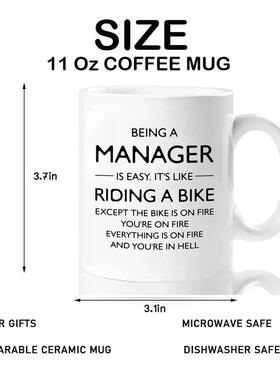 Being A Manager Is Easy Mugs For Manager Gifts for Women Men