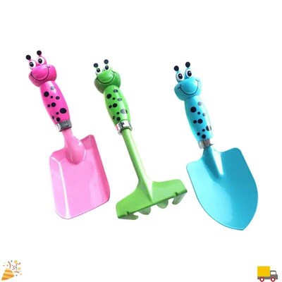 3PCS Outdoor Play Garden Digging Tools Beach Toys Supplies K