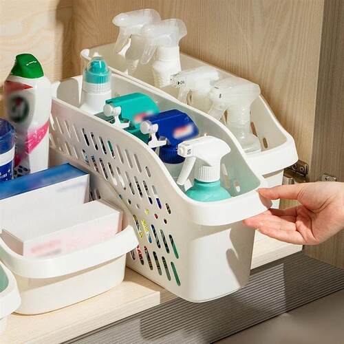 1pcs/kitchen rack storage basket household under the sink ca