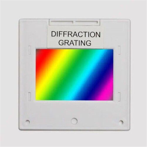 Diffraction Grating 50/100/300/600 line 2mm Transmission