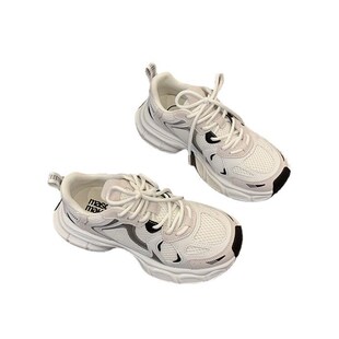 All-match Thick-soled Dad Shoes Womens Shoes 2025 New Four-