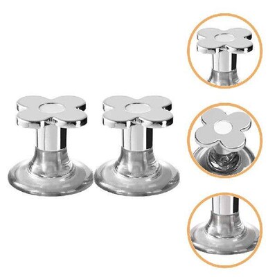 2 Pcs Handles Toilet Button Flush Presser for Home Bathroom