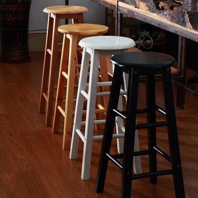 Contemporary and contracted the bar chair european-style。