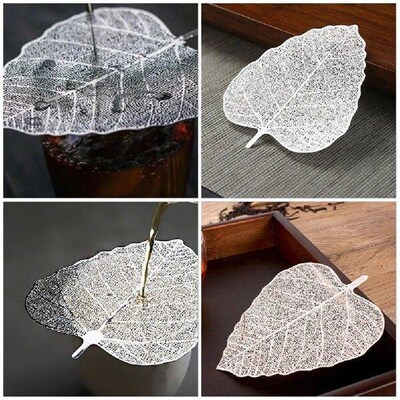 5pcs Stainless Steel 304 Tea Filters Shape Infuser Mesh