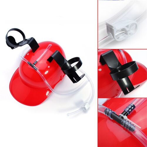 1pcs Hand Beer Soda Cool Party Bar Lazy Straw Drinking Cap H